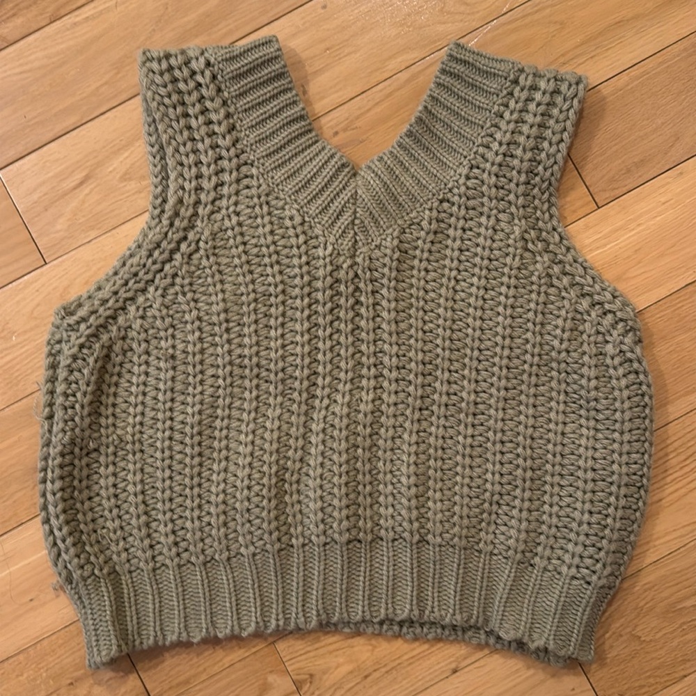 Sage The Label Small Sweater Tank Top